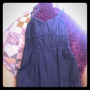 Summer Denim Strappy Dress